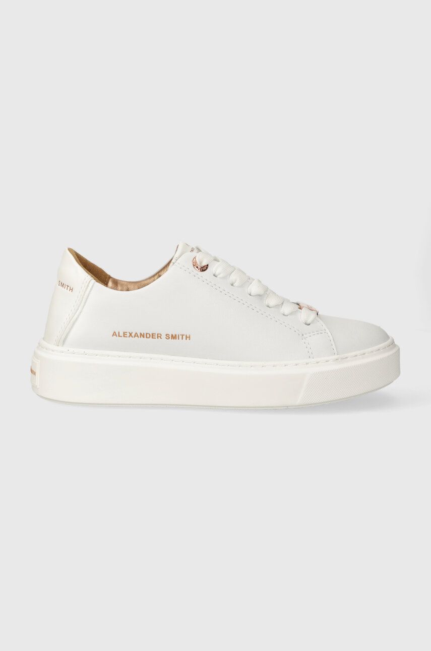 Alexander Smith sneakers London culoarea alb, ALAZLDW8012TWT Alexander Smith sneakers London culoarea alb, ALAZLDW8012TWT