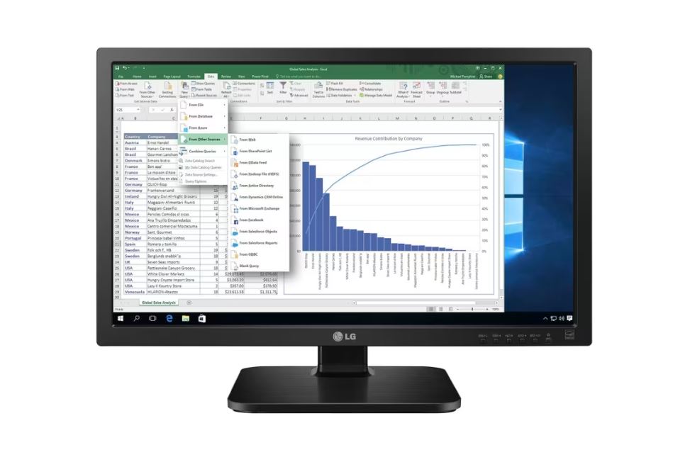 Monitor Second Hand LG 24MB37PM-B, 24 Inch Full HD IPS LED, VGA, DVI Monitor Second Hand LG 24MB37PM-B, 24 Inch Full HD IPS LED, VGA, DVI