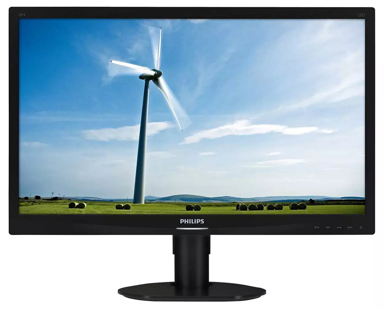Monitor Second Hand PHILIPS 241S4L, 24 Inch Full HD LCD, VGA, DVI