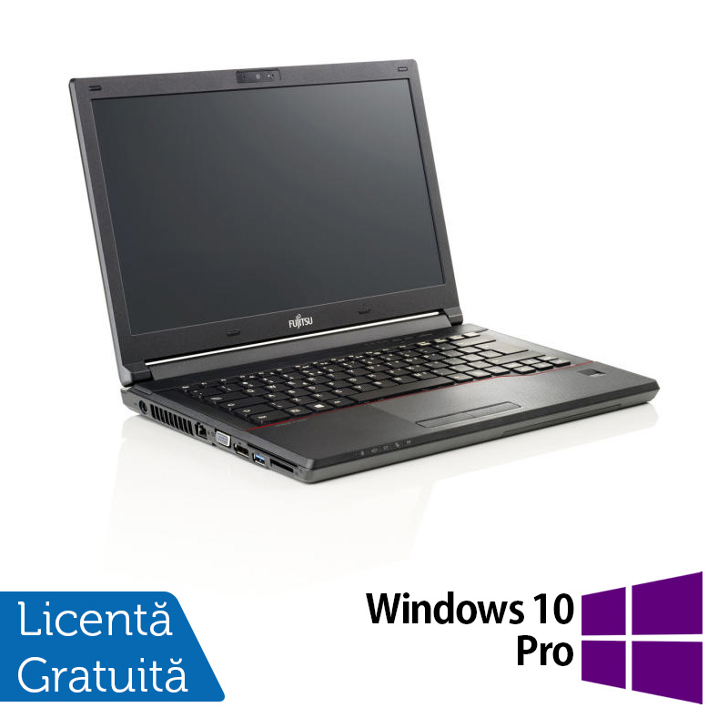 Laptop Refurbished Fujitsu Lifebook E546, Intel Core i3-6006U 2.00GHz, 8GB DDR4, 256GB SSD, Webcam, 14 Inch HD + Windows 10 Pro Laptop Refurbished Fujitsu Lifebook E546, Intel Core i3-6006U 2.00GHz, 8GB DDR4, 256GB SSD, Webcam, 14 Inch HD + Windows 10 Pro