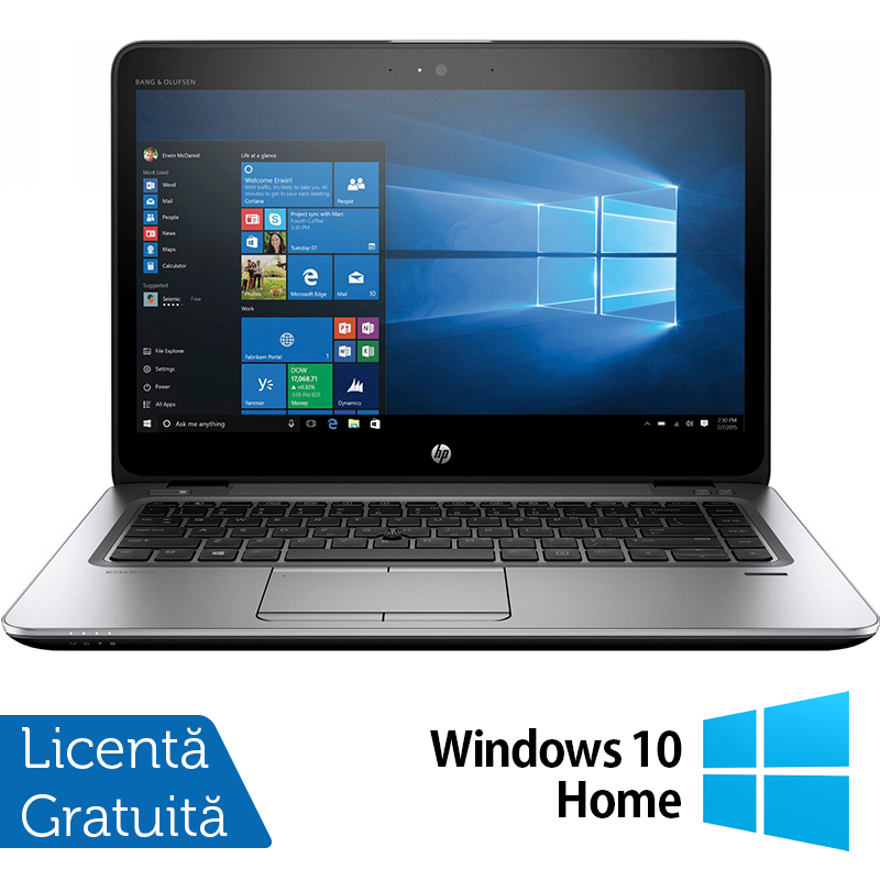 Laptop Refurbished HP EliteBook 840 G3, Intel Core i7-6600U 2.60GHz, 8GB DDR4, 512GB SSD, 14 Inch Full HD, Webcam + Windows 10 Home Laptop Refurbished HP EliteBook 840 G3, Intel Core i7-6600U 2.60GHz, 8GB DDR4, 512GB SSD, 14 Inch Full HD, Webcam + Windows 10 Home