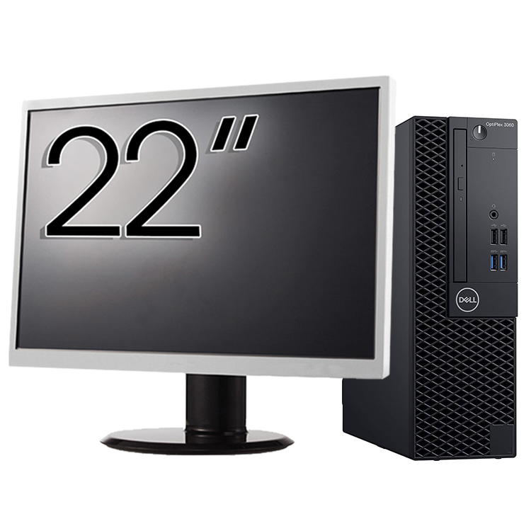 Pachet Calculator Second Hand DELL OptiPlex 3060 SFF, Intel Core i5-8400 2.80GHz, 8GB DDR4, 256GB SSD + Monitor 22 Inch Pachet Calculator Second Hand DELL OptiPlex 3060 SFF, Intel Core i5-8400 2.80GHz, 8GB DDR4, 256GB SSD + Monitor 22 Inch