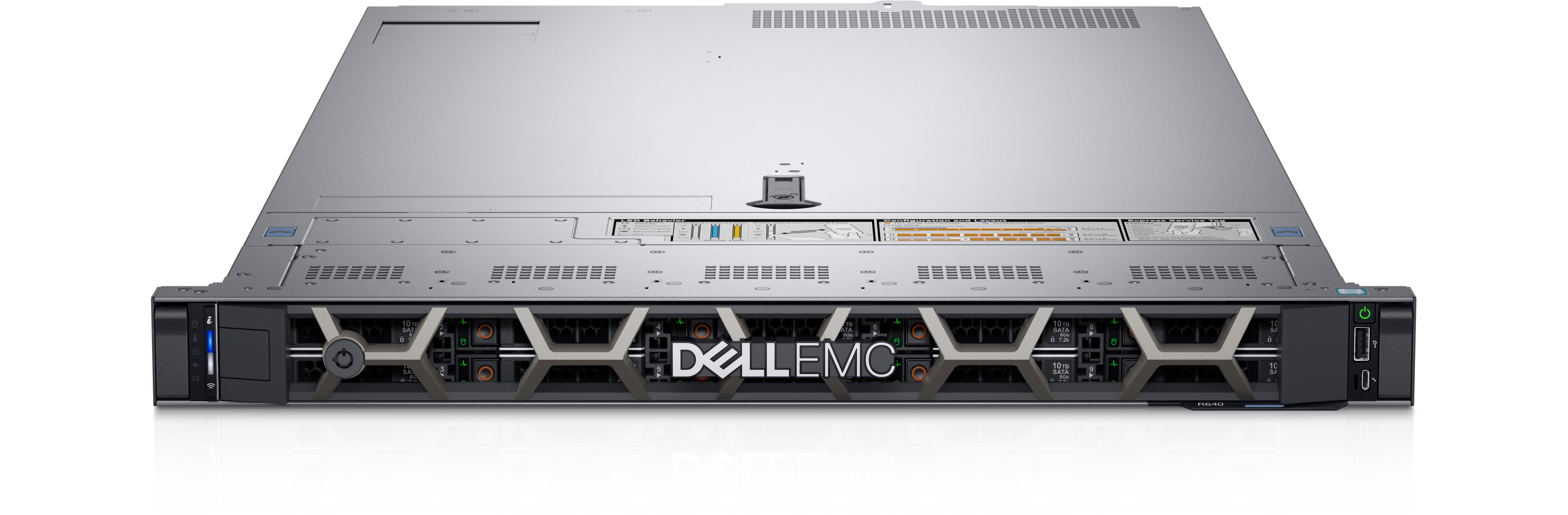 Server Refurbished Dell R640, 2 x Intel Xeon Gold 6140 18-Core 2.30 - 3.70GHz, 128GB DDR4, 2 x SSD 1TB SATA 870 EVO + 6 x HDD 1.8TB SAS/10K, Perc H730p mini, 2 x Gigabit Eth + 2 x 10GbE SFP+, iDRAC 9, 2 x HOT SWAP PSU Server Refurbished Dell R640, 2 x Intel Xeon Gold 6140 18-Core 2.30 - 3.70GHz, 128GB DDR4, 2 x SSD 1TB SATA 870 EVO + 6 x HDD 1.8TB SAS/10K, Perc H730p mini, 2 x Gigabit Eth + 2 x 10GbE SFP+, iDRAC 9, 2 x HOT SWAP PSU