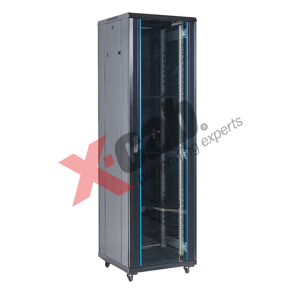 Cabinet metalic de podea 19', tip rack stand alone, 27U 600x800 mm, Xcab S Cabinet metalic de podea 19', tip rack stand alone, 27U 600x800 mm, Xcab S