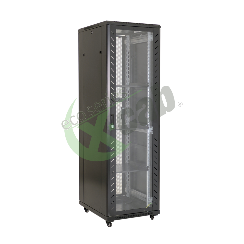 Cabinet metalic de podea 19', tip rack stand alone, 42U 600x600 mm, Eco Xcab AS Cabinet metalic de podea 19', tip rack stand alone, 42U 600x600 mm, Eco Xcab AS