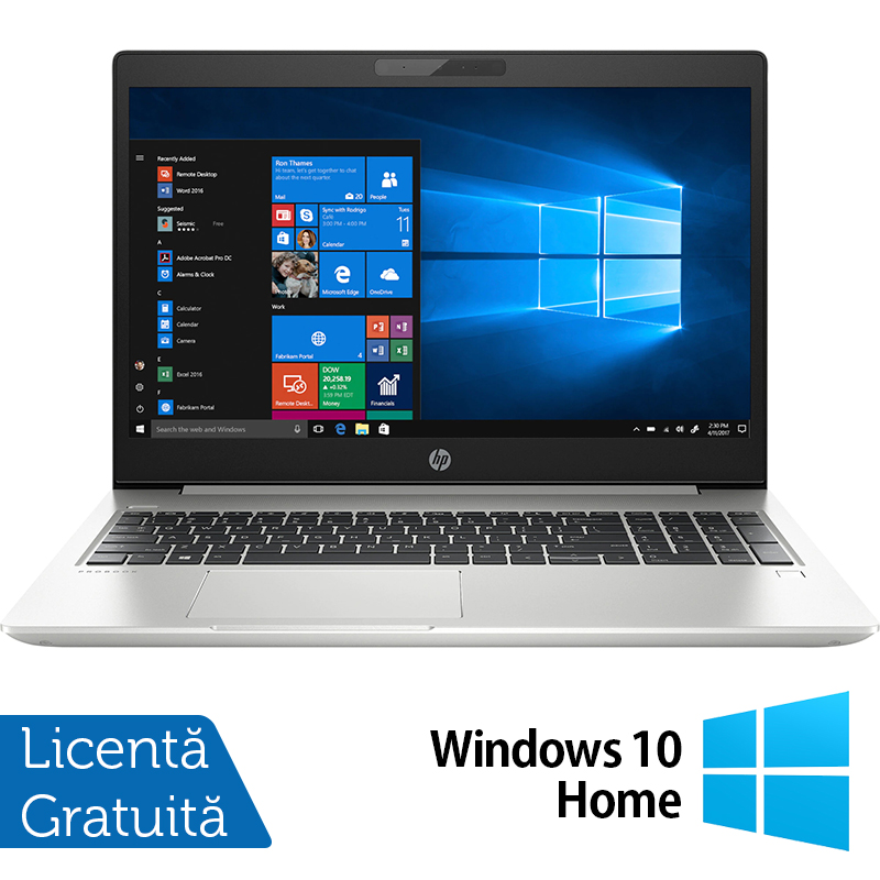 Laptop Refurbished HP ProBook 450 G6, Intel Core i3-8145U 2.10 - 3.90GHz, 8GB DDR4, 256GB SSD, 15.6 Inch Full HD, Tastatura Numerica, Webcam + Windows 10 Home Laptop Refurbished HP ProBook 450 G6, Intel Core i3-8145U 2.10 - 3.90GHz, 8GB DDR4, 256GB SSD, 15.6 Inch Full HD, Tastatura Numerica, Webcam + Windows 10 Home