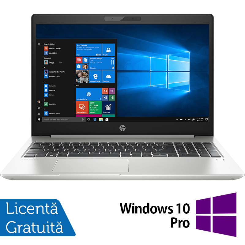 Laptop Refurbished HP ProBook 450 G6, Intel Core i3-8145U 2.10 - 3.90GHz, 8GB DDR4, 256GB SSD, 15.6 Inch Full HD, Tastatura Numerica, Webcam + Windows 10 Pro Laptop Refurbished HP ProBook 450 G6, Intel Core i3-8145U 2.10 - 3.90GHz, 8GB DDR4, 256GB SSD, 15.6 Inch Full HD, Tastatura Numerica, Webcam + Windows 10 Pro