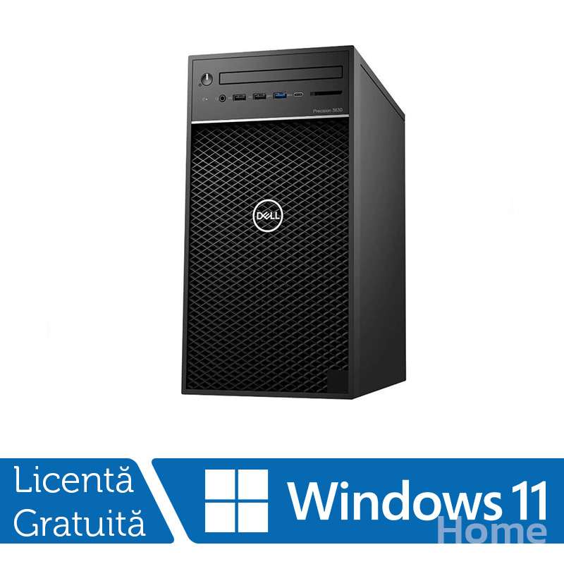 Workstation Refurbished Dell Precision 3630 Tower, Intel 6-Core i7-8700 3.20 - 4.60GHz, 32GB DDR4, 512GB SSD NVME + 2TB HDD SATA, nVidia Quadro K2200/4GB, DVD-RW, Windows 11 Home Workstation Refurbished Dell Precision 3630 Tower, Intel 6-Core i7-8700 3.20 - 4.60GHz, 32GB DDR4, 512GB SSD NVME + 2TB HDD SATA, nVidia Quadro K2200/4GB, DVD-RW, Windows 11 Home