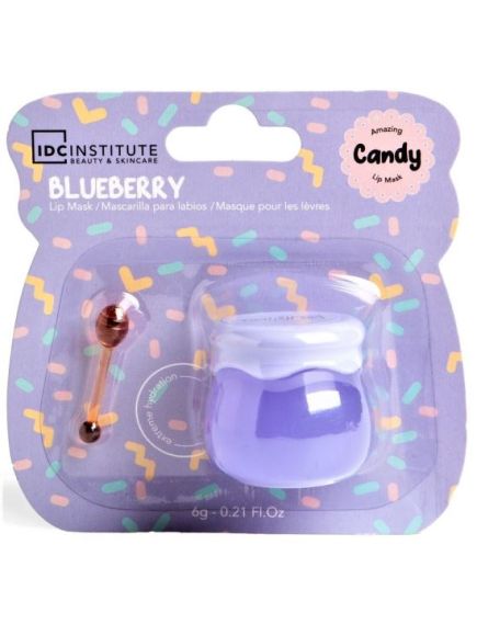 Masca de buze cu aroma de afine Candy IDC Institute 68114B, 6g Engros Masca de buze cu aroma de afine Candy IDC Institute 68114B, 6g Engros