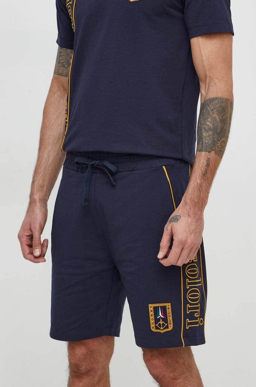 Aeronautica Militare pantaloni scurti barbati, culoarea albastru marin Aeronautica Militare pantaloni scurti barbati, culoarea albastru marin