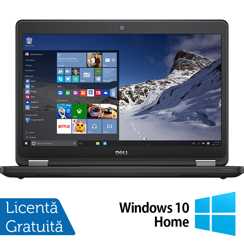 Laptop Refurbished DELL Latitude E5470, Intel Core i5-6300U 2.40GHz, 8GB DDR4, 256GB SSD, 14 Inch Full HD Touchscreen, Webcam + Windows 10 Home Laptop Refurbished DELL Latitude E5470, Intel Core i5-6300U 2.40GHz, 8GB DDR4, 256GB SSD, 14 Inch Full HD Touchscreen, Webcam + Windows 10 Home
