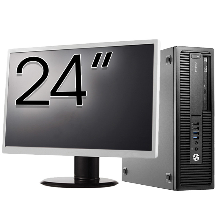 Pachet Calculator Second Hand HP EliteDesk 800 G2 SFF, Intel Core i5-6500 3.20GHz, 8GB DDR4, 256GB SSD + Monitor 24 Inch Pachet Calculator Second Hand HP EliteDesk 800 G2 SFF, Intel Core i5-6500 3.20GHz, 8GB DDR4, 256GB SSD + Monitor 24 Inch