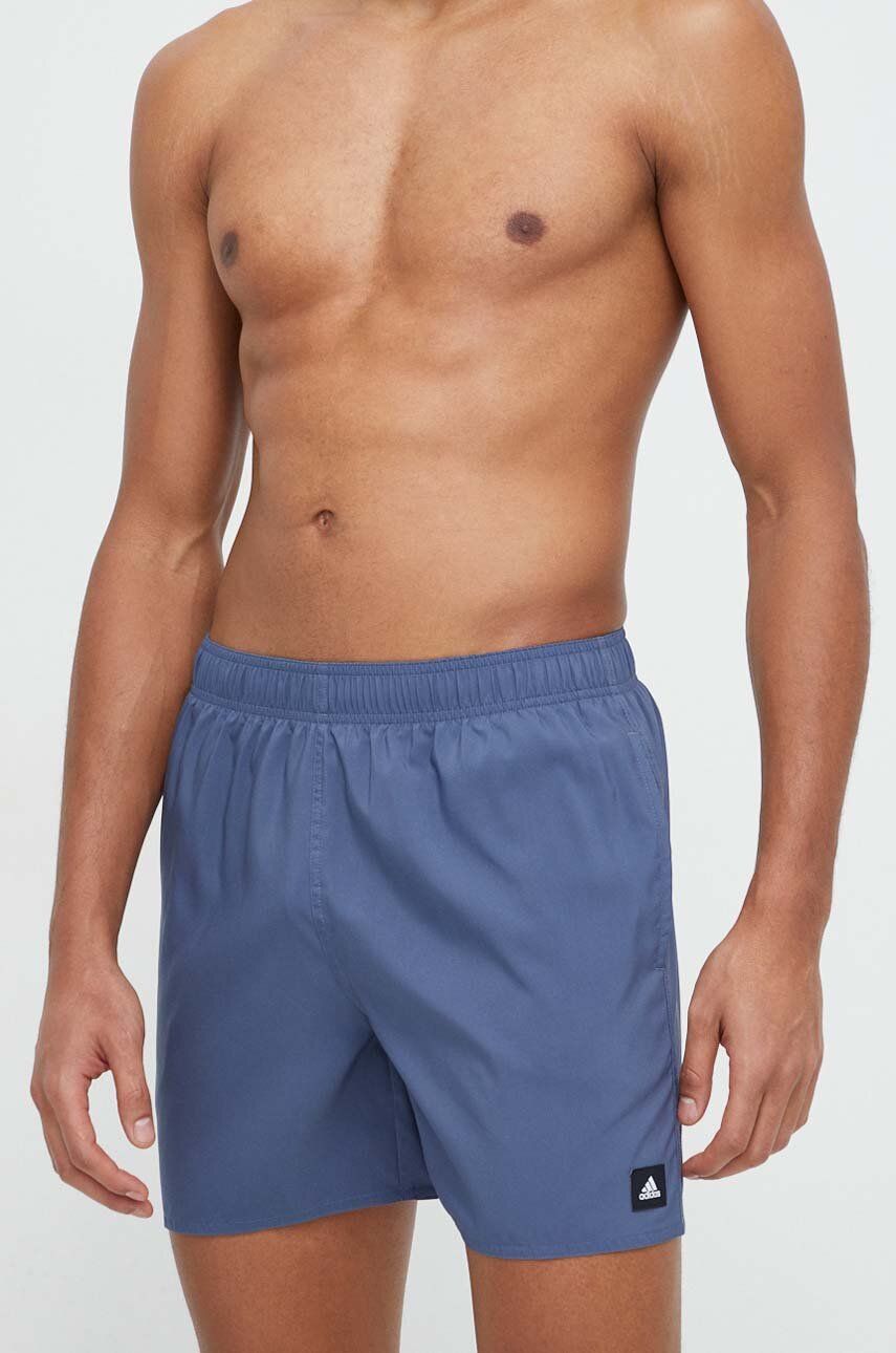 adidas Performance pantaloni scurți de baie Solid CLX culoarea bleumarin IR6221 adidas Performance pantaloni scurți de baie Solid CLX culoarea bleumarin IR6221