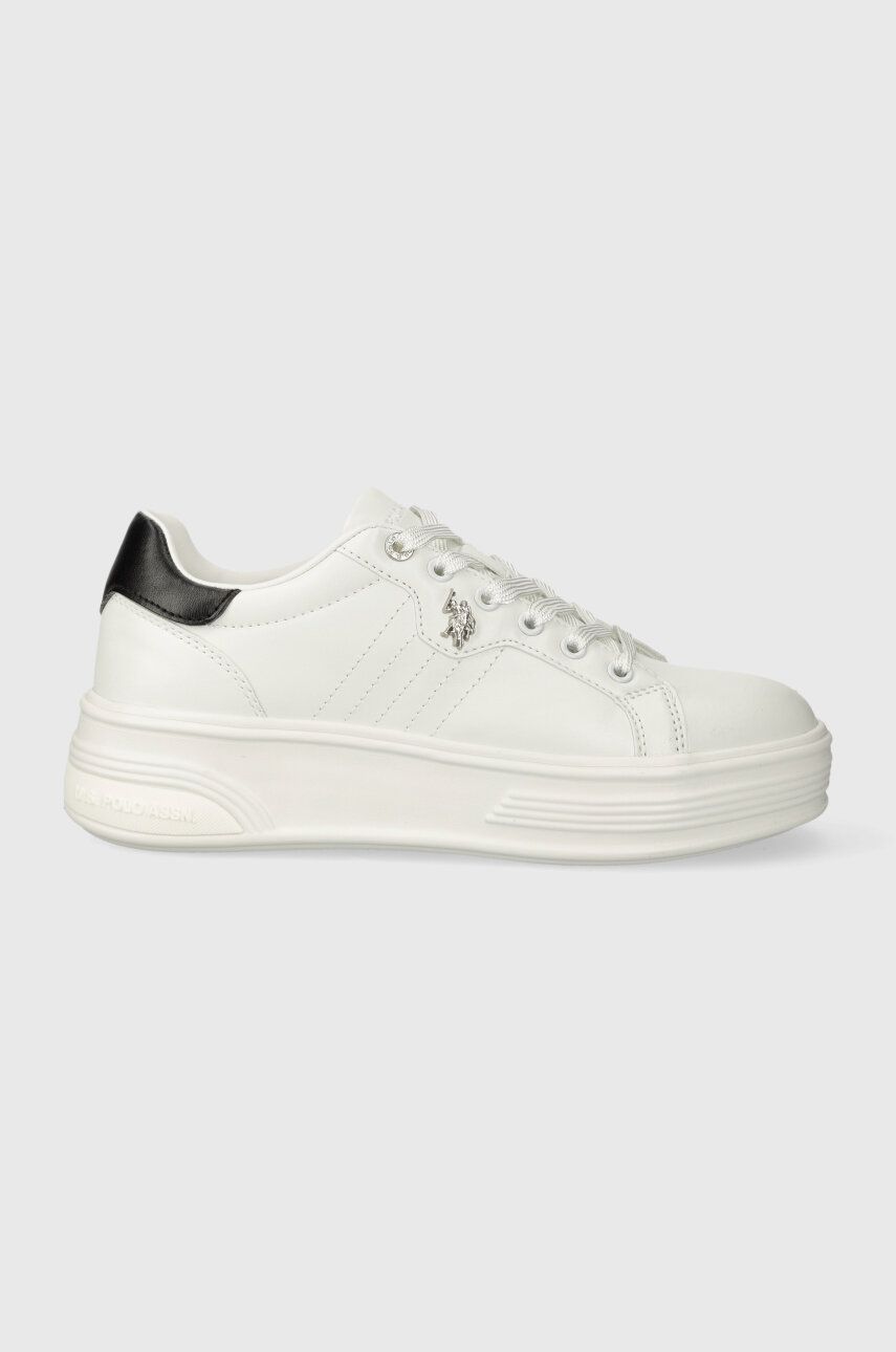 U.S. Polo Assn. sneakers ASUKA culoarea alb, ASUKA001W 4L1 U.S. Polo Assn. sneakers ASUKA culoarea alb, ASUKA001W 4L1