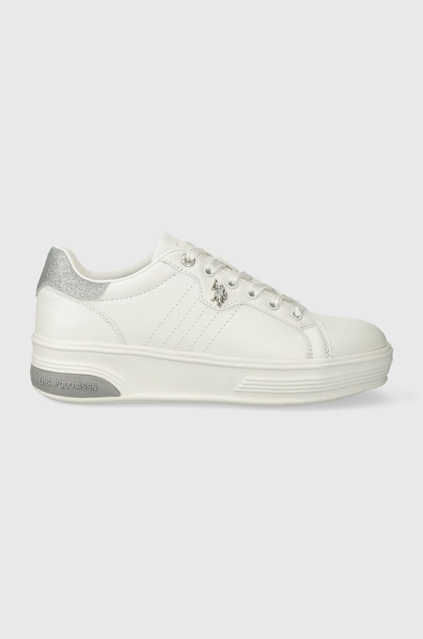 U.S. Polo Assn. sneakers ASUKA culoarea alb, ASUKA001W 4LY1 U.S. Polo Assn. sneakers ASUKA culoarea alb, ASUKA001W 4LY1