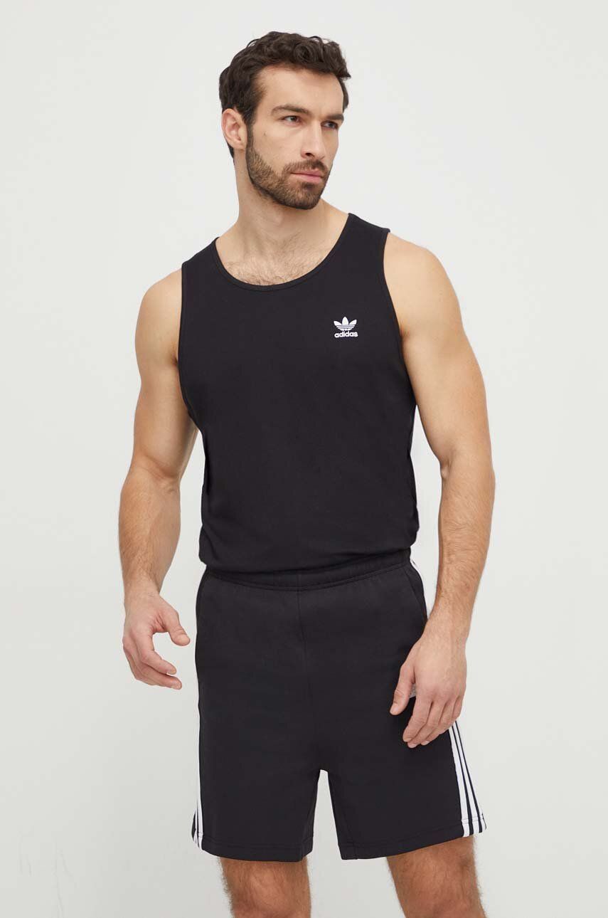 adidas Originals tricou din bumbac bărbați, culoarea negru IA4801 adidas Originals tricou din bumbac bărbați, culoarea negru IA4801