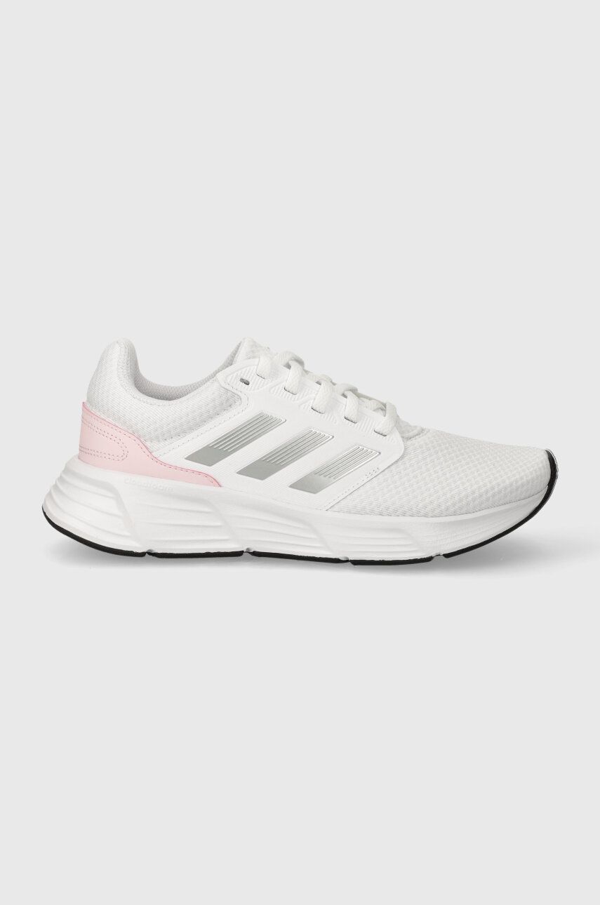 adidas Performance sneakers pentru alergat Galaxy 6 culoarea alb IE8150 adidas Performance sneakers pentru alergat Galaxy 6 culoarea alb IE8150