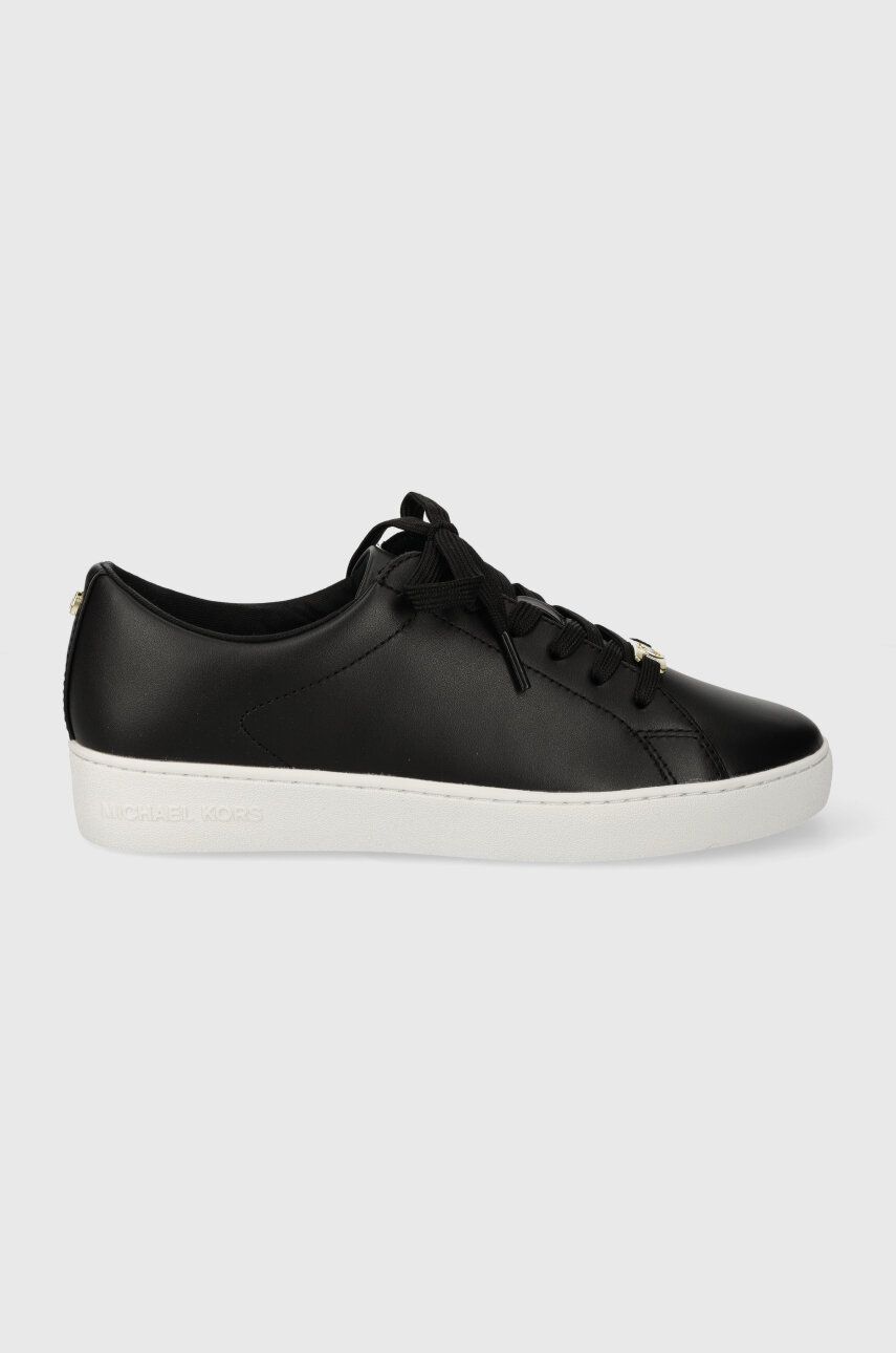 MICHAEL Michael Kors sneakers din piele Keaton culoarea negru, 43R4KTFS4L MICHAEL Michael Kors sneakers din piele Keaton culoarea negru, 43R4KTFS4L