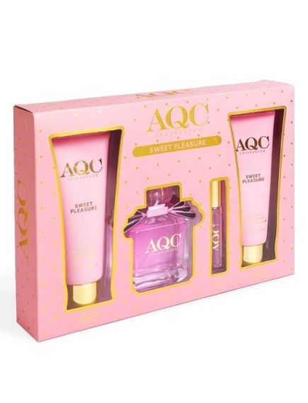 Pachet promotional 6 Seturi produse de ingrijire Sweet Pleasure, pentru femei, Aquarius, 355ml + Tester Gratuit Engros Pachet promotional 6 Seturi produse de ingrijire Sweet Pleasure, pentru femei, Aquarius, 355ml + Tester Gratuit Engros