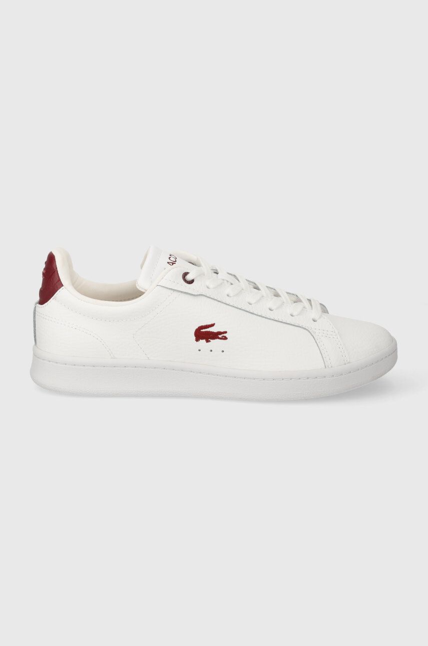 Lacoste sneakers din piele Carnaby Pro Leather culoarea alb, 47SFA0043 Lacoste sneakers din piele Carnaby Pro Leather culoarea alb, 47SFA0043