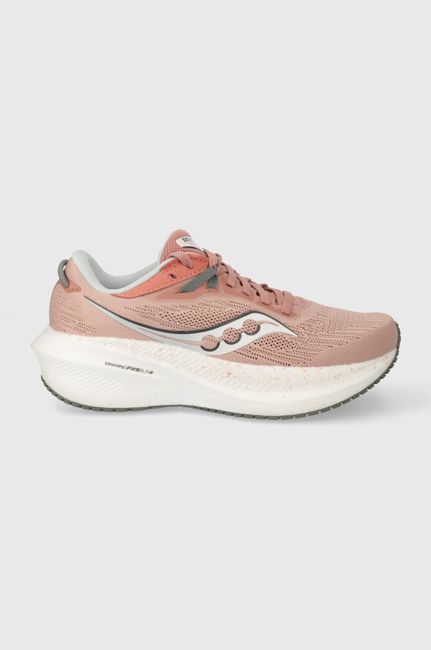 Saucony sneakers pentru alergat Triumph 21 culoarea roz S10881.130 Saucony sneakers pentru alergat Triumph 21 culoarea roz S10881.130