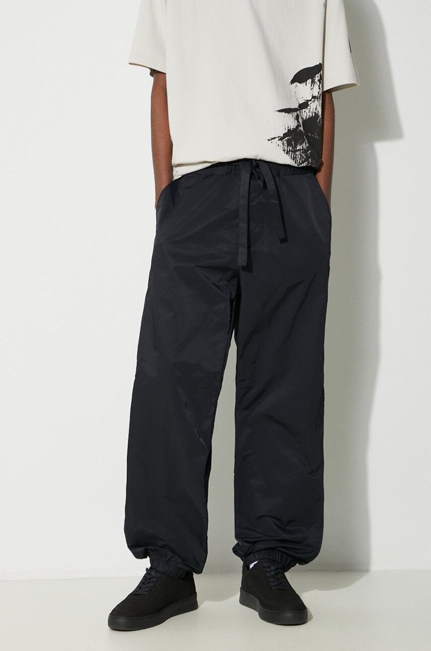 A-COLD-WALL* pantaloni de trening Cinch Pant culoarea negru, uni, ACWMB266 A-COLD-WALL* pantaloni de trening Cinch Pant culoarea negru, uni, ACWMB266