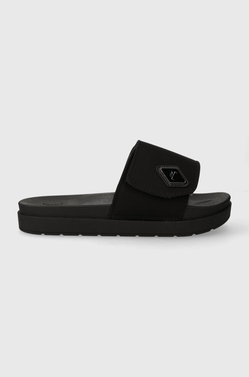 A-COLD-WALL* papuci Diamond Padded Slide bărbați, culoarea negru, ACWUF099 A-COLD-WALL* papuci Diamond Padded Slide bărbați, culoarea negru, ACWUF099