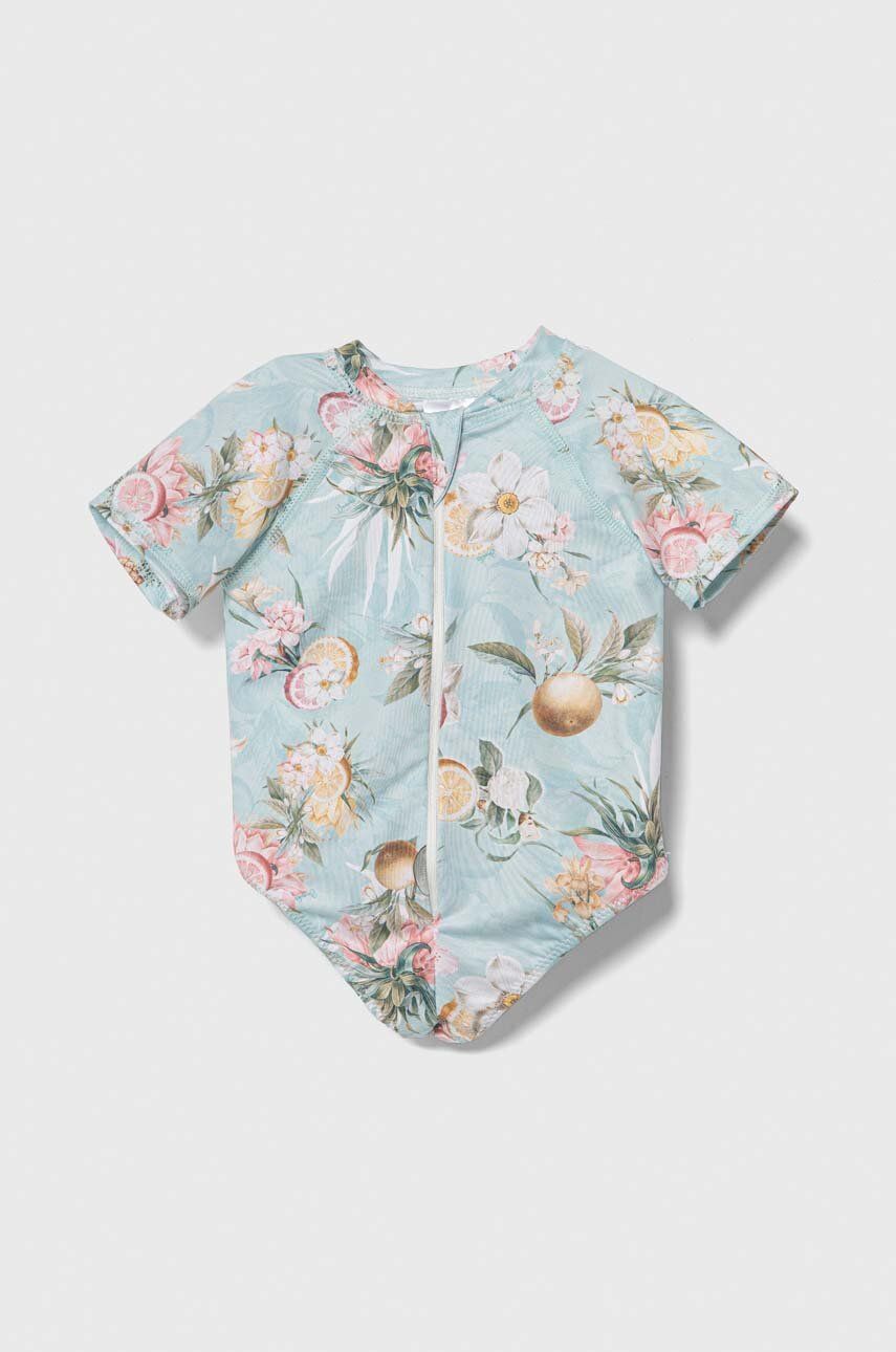 Jamiks costum de baie dintr-o bucată pentru copii culoarea turcoaz Jamiks costum de baie dintr-o bucată pentru copii culoarea turcoaz