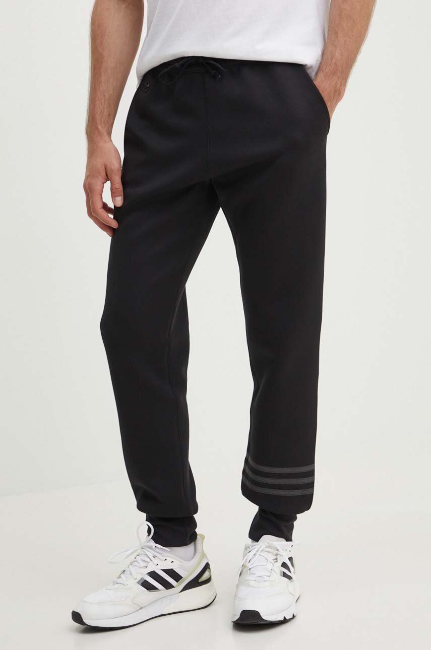 adidas Originals pantaloni de trening culoarea negru, cu imprimeu IS2812 adidas Originals pantaloni de trening culoarea negru, cu imprimeu IS2812