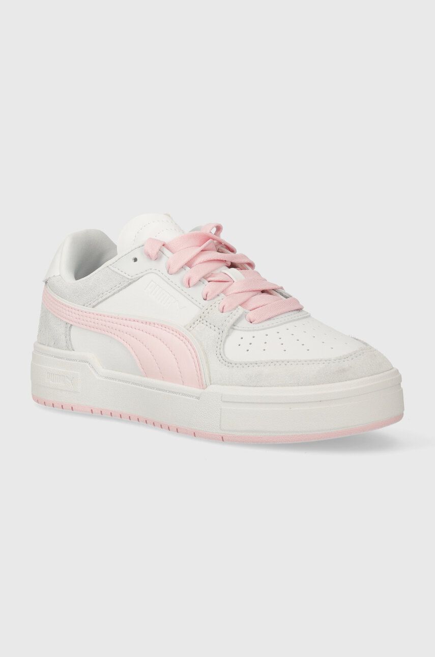 Puma sneakers din piele CA Pro Queen of3s Wns culoarea alb 395882 Puma sneakers din piele CA Pro Queen of3s Wns culoarea alb 395882
