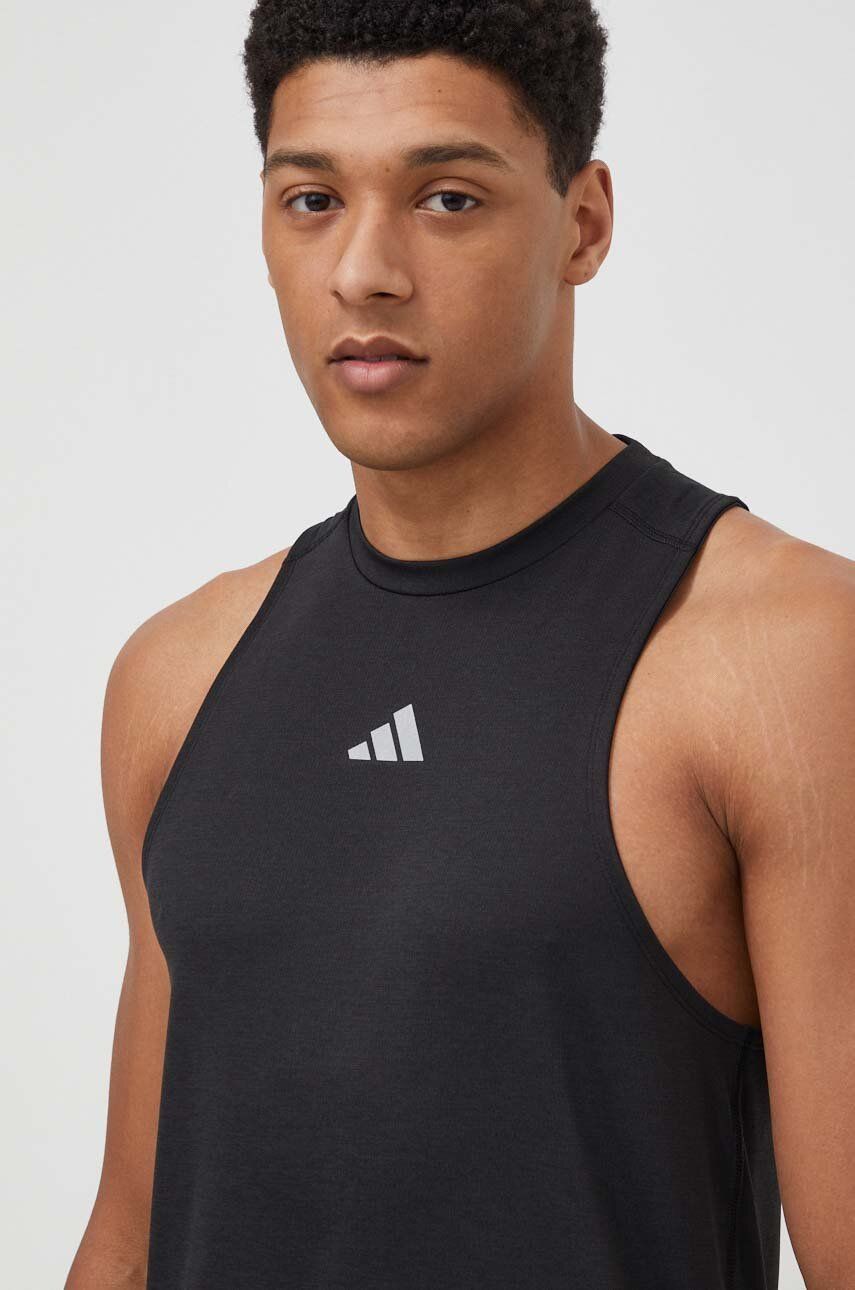 adidas Performance tricou de antrenament HIIT culoarea negru IL7127 adidas Performance tricou de antrenament HIIT culoarea negru IL7127