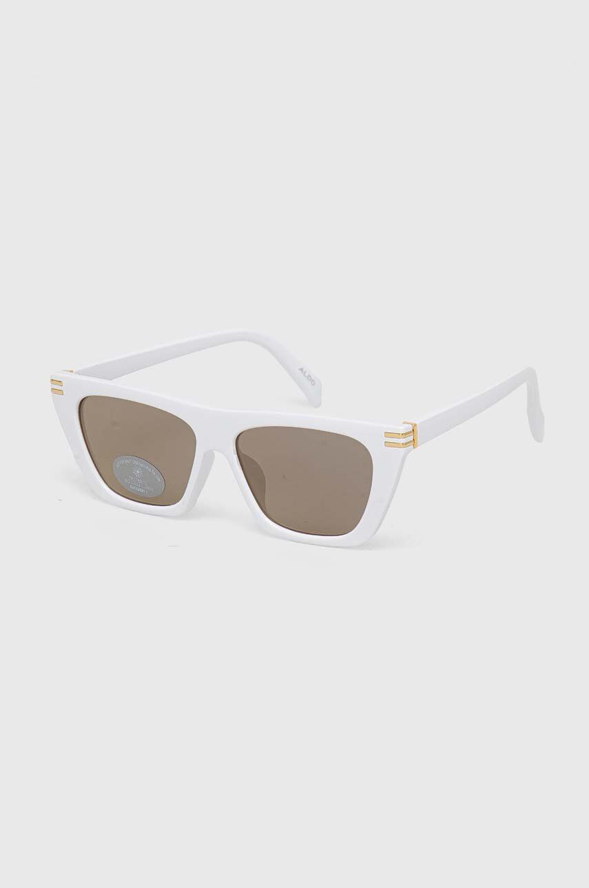 Aldo ochelari de soare LATROBE femei, culoarea alb, LATROBE.100 Aldo ochelari de soare LATROBE femei, culoarea alb, LATROBE.100