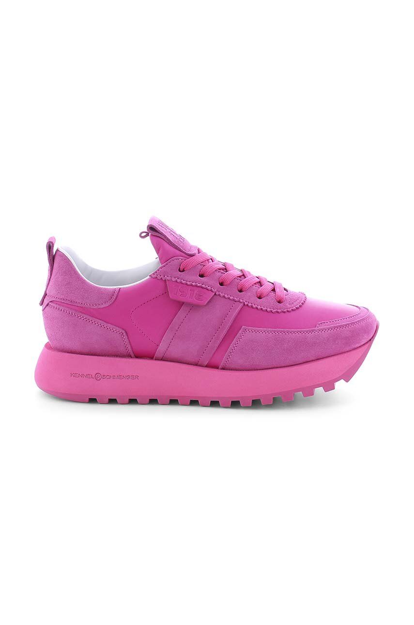 Kennel & Schmenger sneakers din piele Tonic culoarea roz, 31-24210 Kennel & Schmenger sneakers din piele Tonic culoarea roz, 31-24210