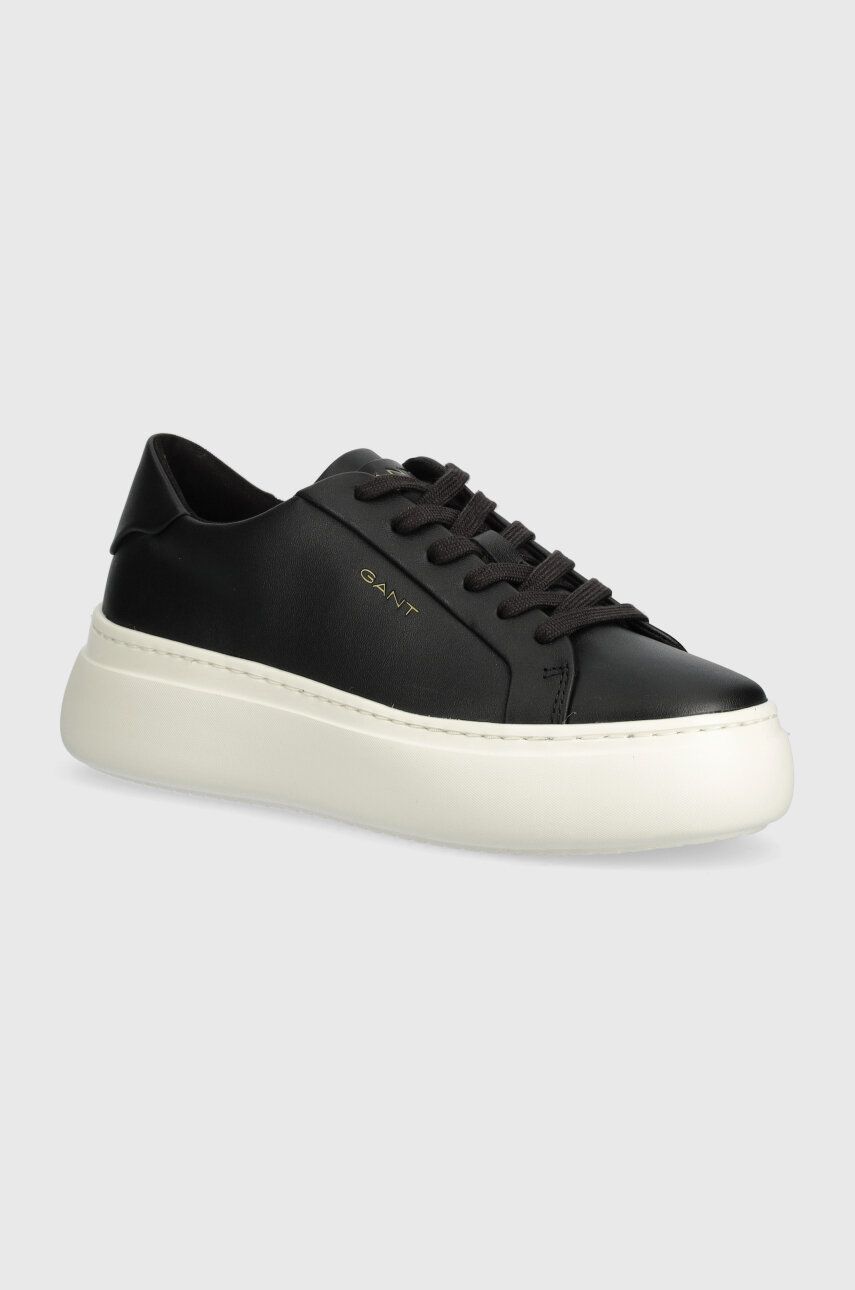 Gant sneakers din piele Jennise culoarea negru, 28531491.G00 Gant sneakers din piele Jennise culoarea negru, 28531491.G00