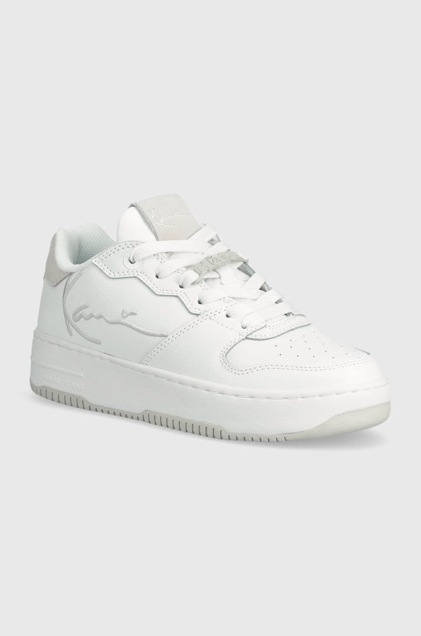 Karl Kani sneakers Samo Up Logo culoarea alb, 1184305 KKFWW000372 Karl Kani sneakers Samo Up Logo culoarea alb, 1184305 KKFWW000372