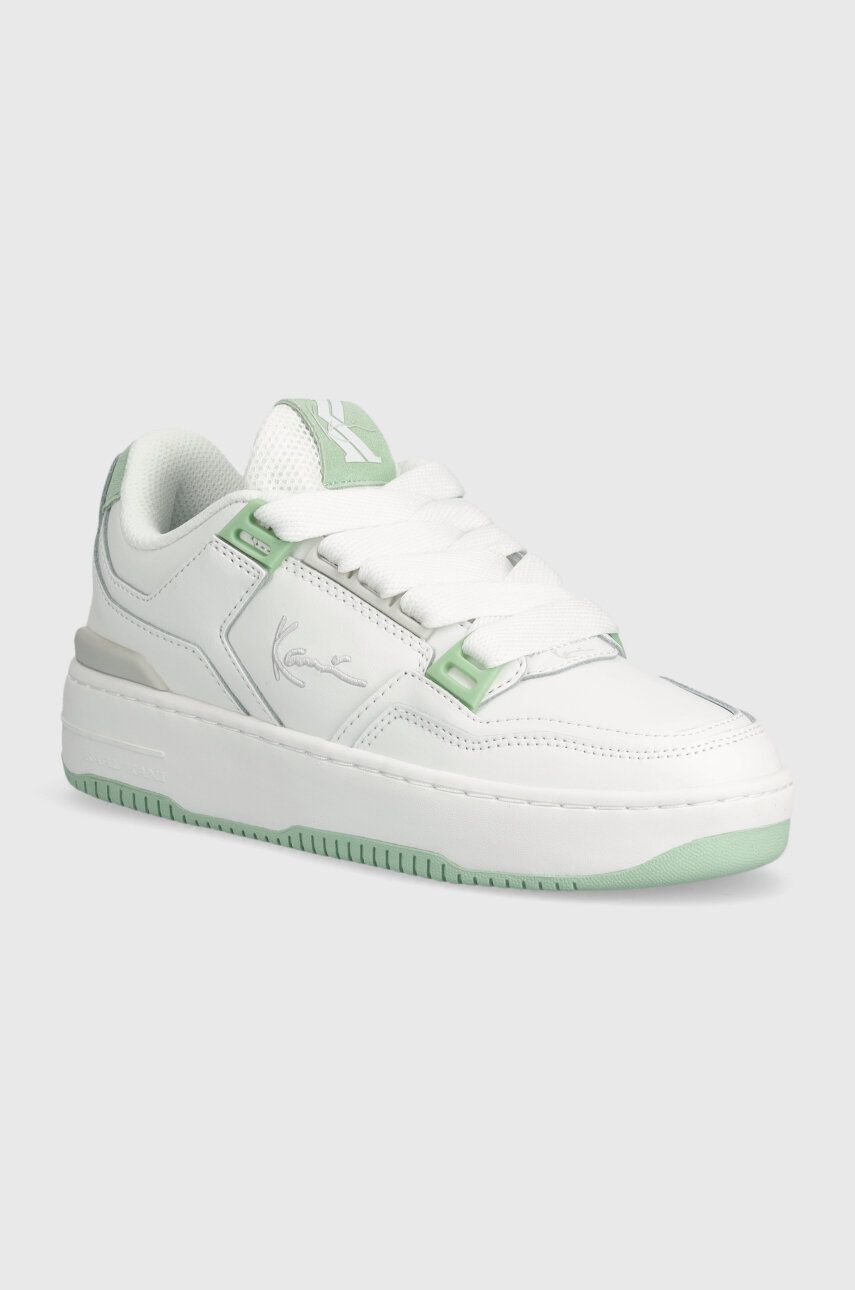 Karl Kani sneakers Samo Up Lxry Bold culoarea alb, 1184297 KKFWW000364 Karl Kani sneakers Samo Up Lxry Bold culoarea alb, 1184297 KKFWW000364