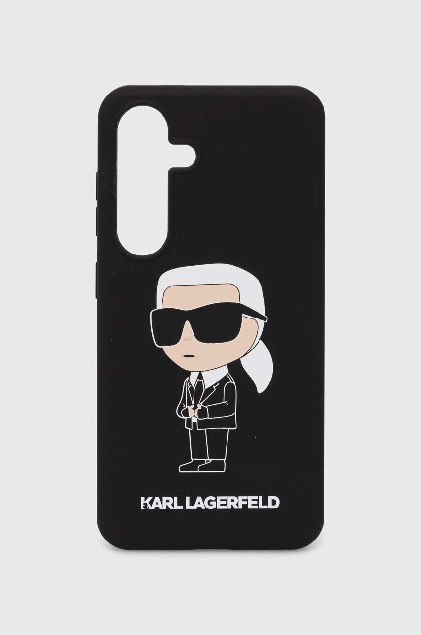 Karl Lagerfeld Husă pentru telefon S24 S921 culoarea negru Karl Lagerfeld Husă pentru telefon S24 S921 culoarea negru