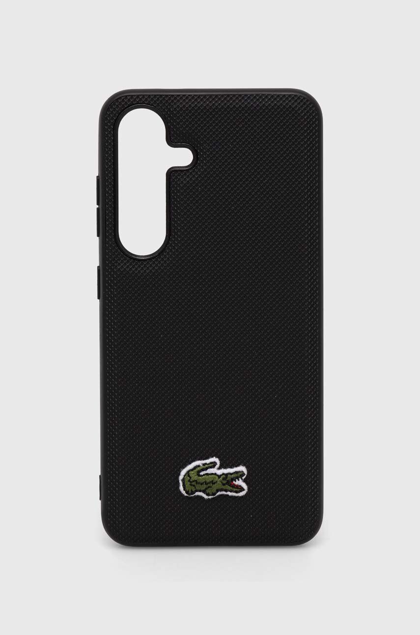 Lacoste Husă pentru telefon Samsung Galaxy S24 S921 culoarea negru Lacoste Husă pentru telefon Samsung Galaxy S24 S921 culoarea negru