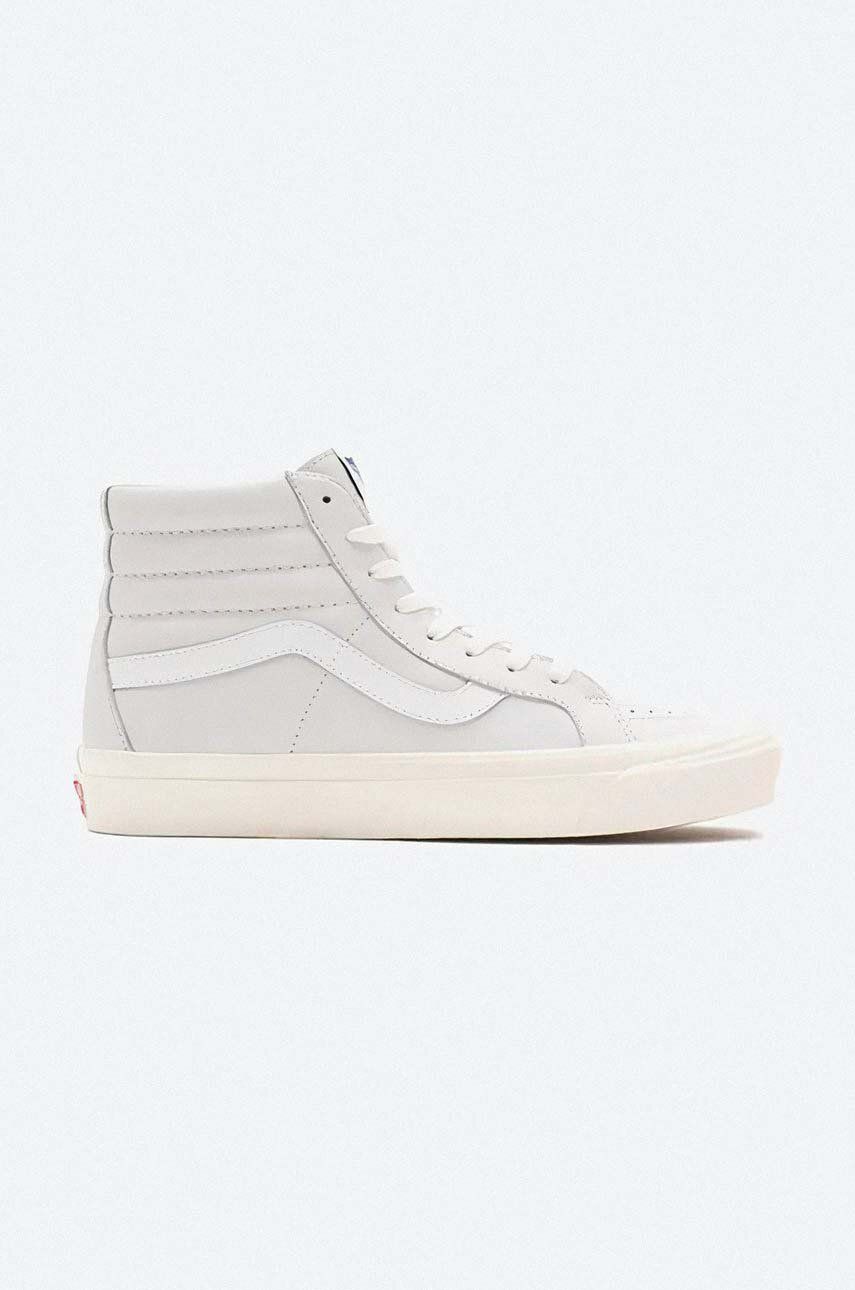 Vans sneakers din piele culoarea gri, VN0A38GF104 VN0A38GF104-grey Vans sneakers din piele culoarea gri, VN0A38GF104 VN0A38GF104-grey