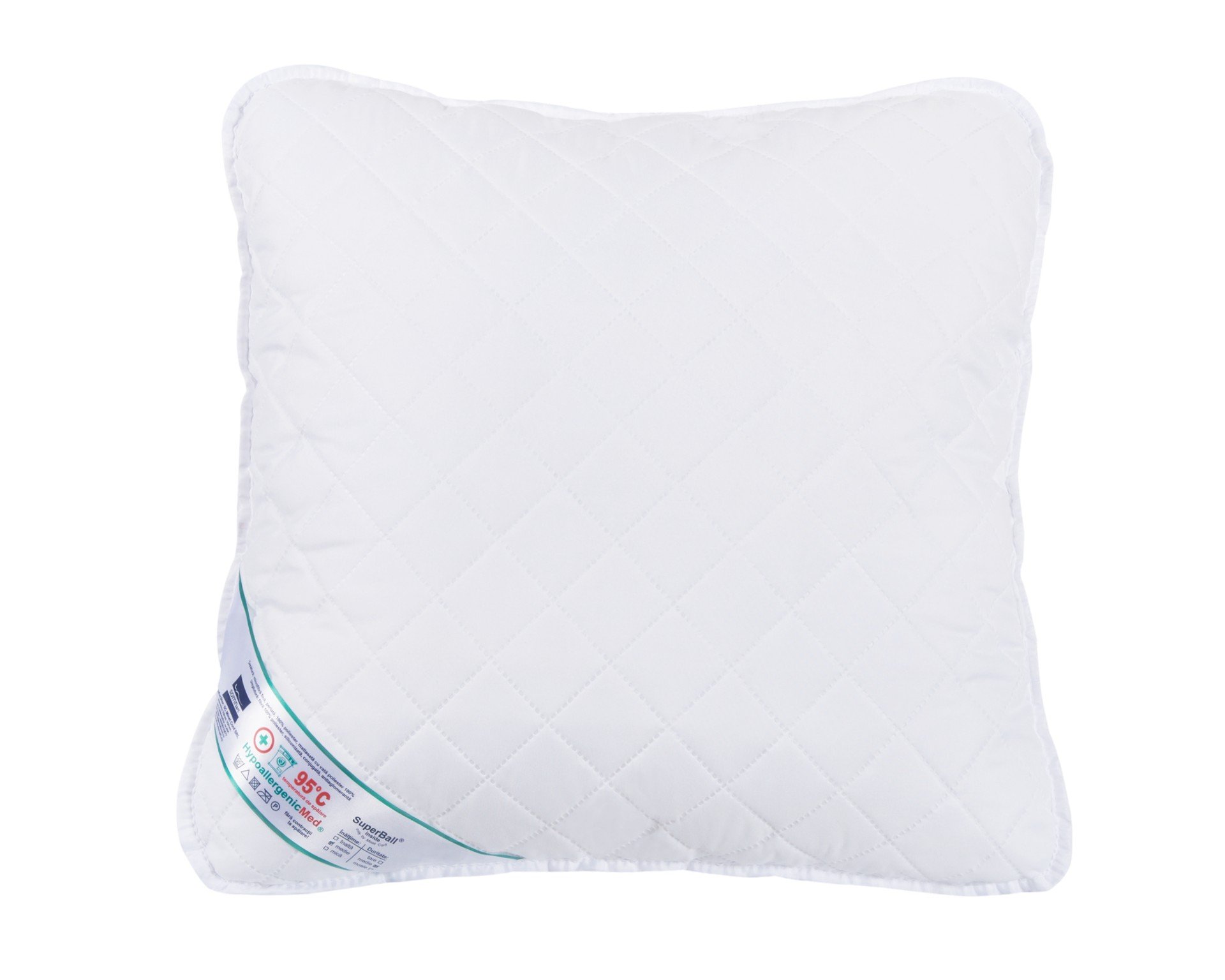 Perna Somnart HypoallergenicMed, lavabila la 95°C, 70 x 70 cm Perna Somnart HypoallergenicMed, lavabila la 95°C, 70 x 70 cm