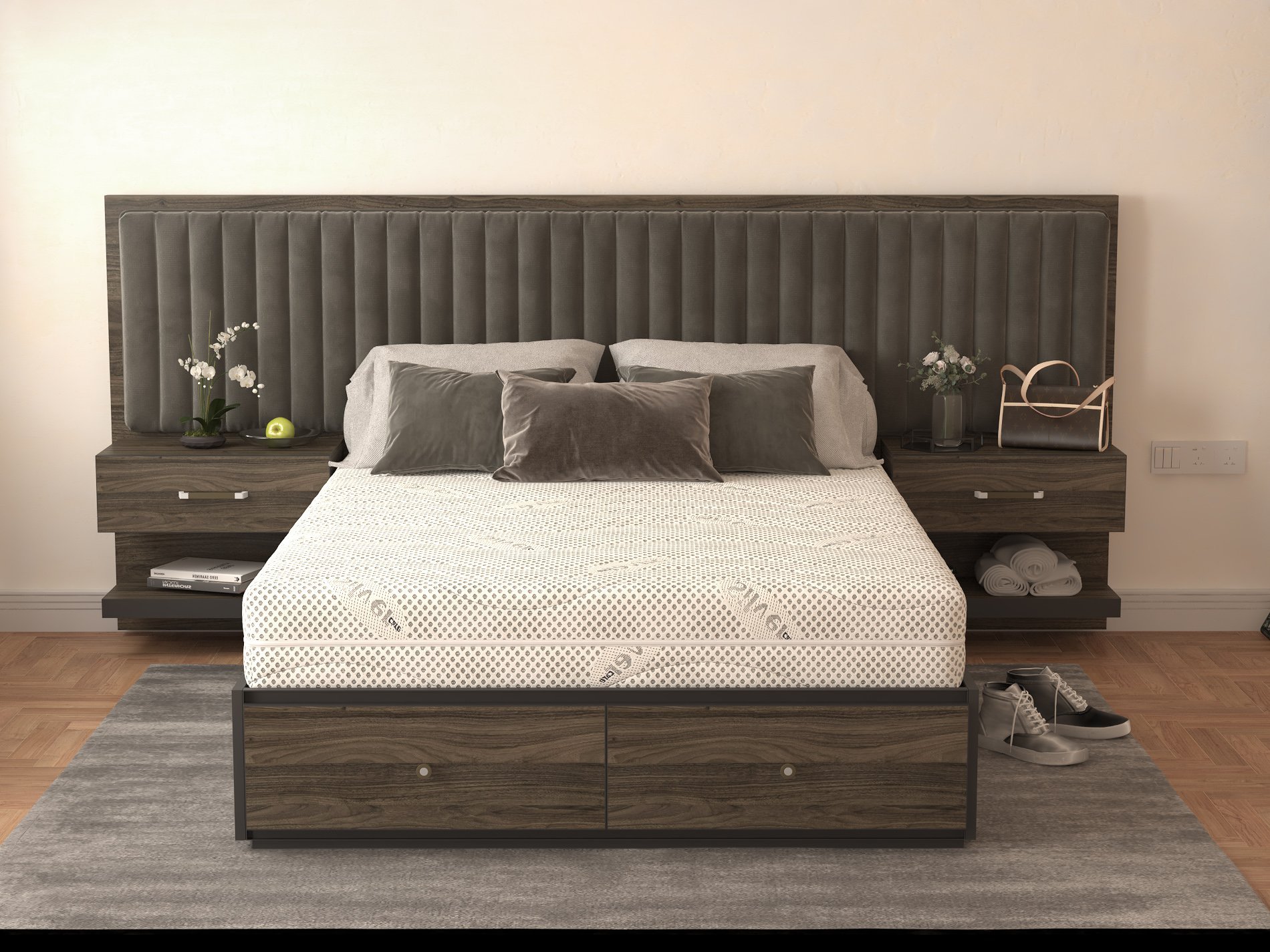 Saltea cu spuma poliuretanica Somnexpert Silver FORTE, 140x200, inaltime 20 cm, ortopedica, husa ioni argint lavabila, manere, fermitate mare Saltea cu spuma poliuretanica Somnexpert Silver FORTE, 140x200, inaltime 20 cm, ortopedica, husa ioni argint lavabila, manere, fermitate mare