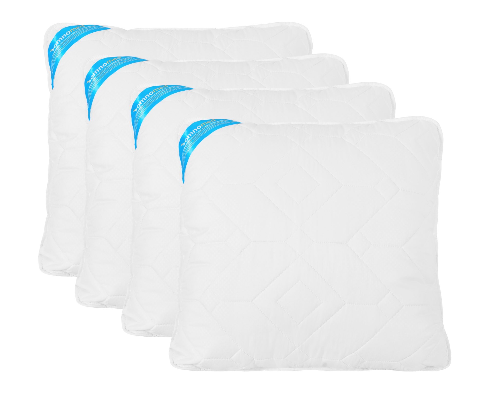 SET 4 Perne Somnomed Antimicrobiene si Antifungice lavabile la 95°C - 70 x 70 cm, vidat SET 4 Perne Somnomed Antimicrobiene si Antifungice lavabile la 95°C - 70 x 70 cm, vidat