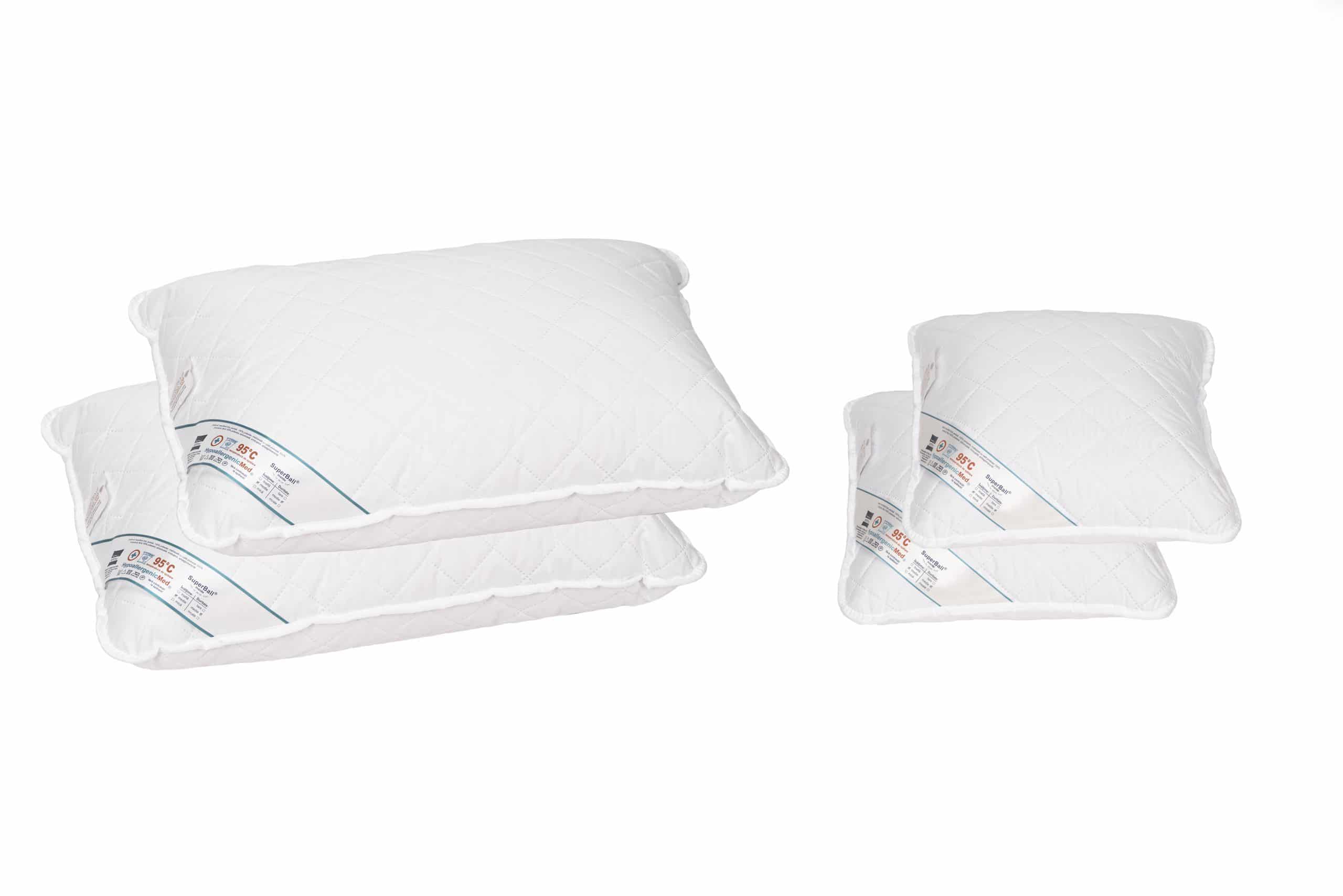 Set 2 perne 50x70 cm si 2 perne 40x40 cm HypoallergenicMed Somnart, microfibra matlasata Set 2 perne 50x70 cm si 2 perne 40x40 cm HypoallergenicMed Somnart, microfibra matlasata