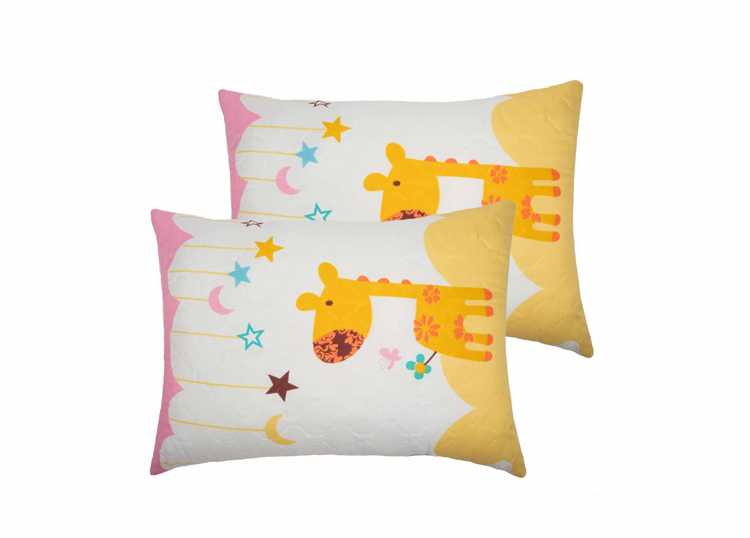 Set 2 perne Somnart Animals, 50x70 cm, microfibra Set 2 perne Somnart Animals, 50x70 cm, microfibra
