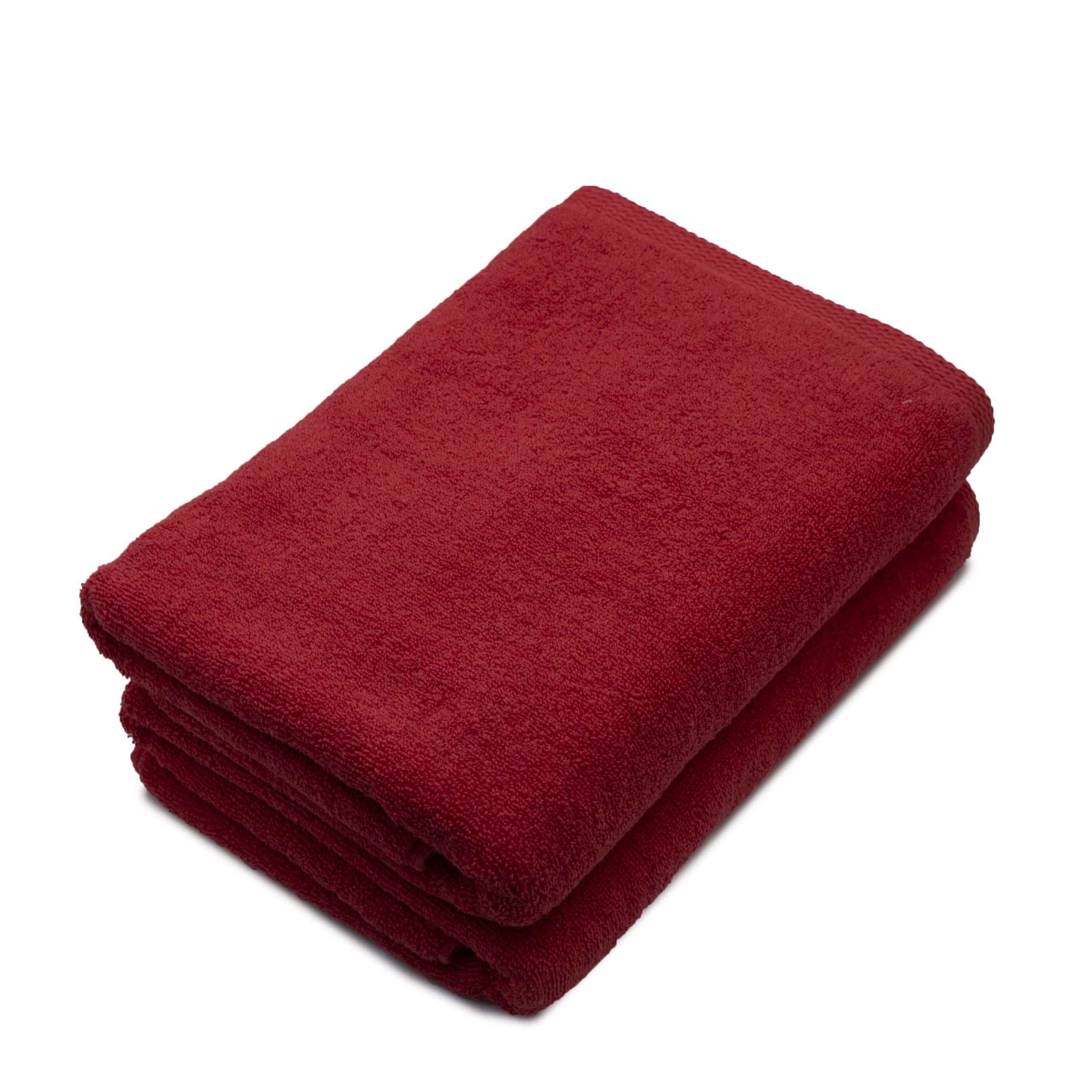 Set 2 prosoape de corp bumbac 100%, 600gsm, Somnart, 70x140cm, rosu Set 2 prosoape de corp bumbac 100%, 600gsm, Somnart, 70x140cm, rosu