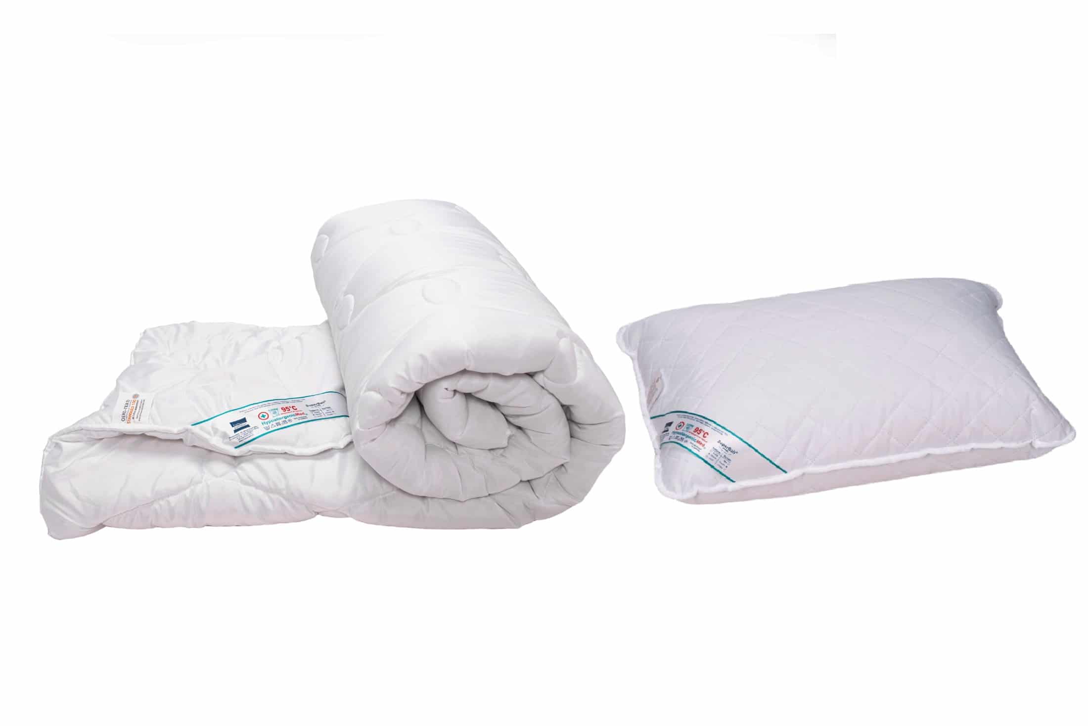 Set pilota 150x200 cm, 200 g si o perna 50x70 cm HypoallergenicMed Somnart, microfibra matlasata Set pilota 150x200 cm, 200 g si o perna 50x70 cm HypoallergenicMed Somnart, microfibra matlasata
