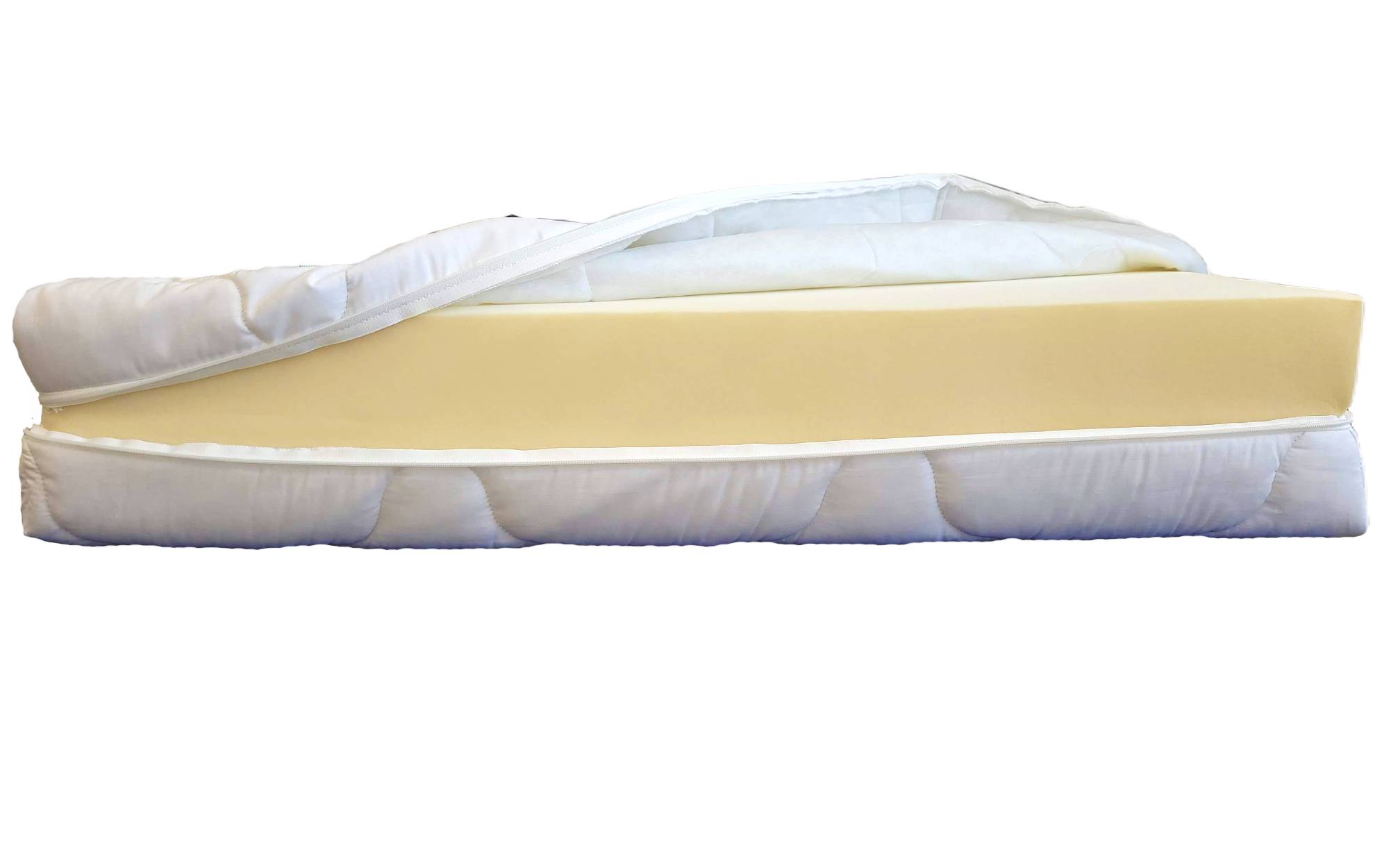 Husa saltea 140x190x16, bumbac, matlasata, lavabila, detasabila, cu fermoar 4 laturi Husa saltea 140x190x16, bumbac, matlasata, lavabila, detasabila, cu fermoar 4 laturi