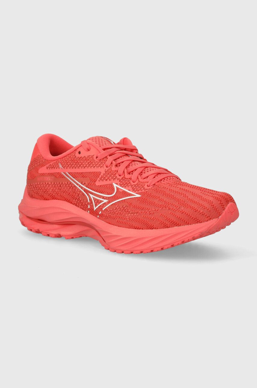Mizuno pantofi de alergat Wave Rider 27 culoarea rosu, J1GC2308 Mizuno pantofi de alergat Wave Rider 27 culoarea rosu, J1GC2308
