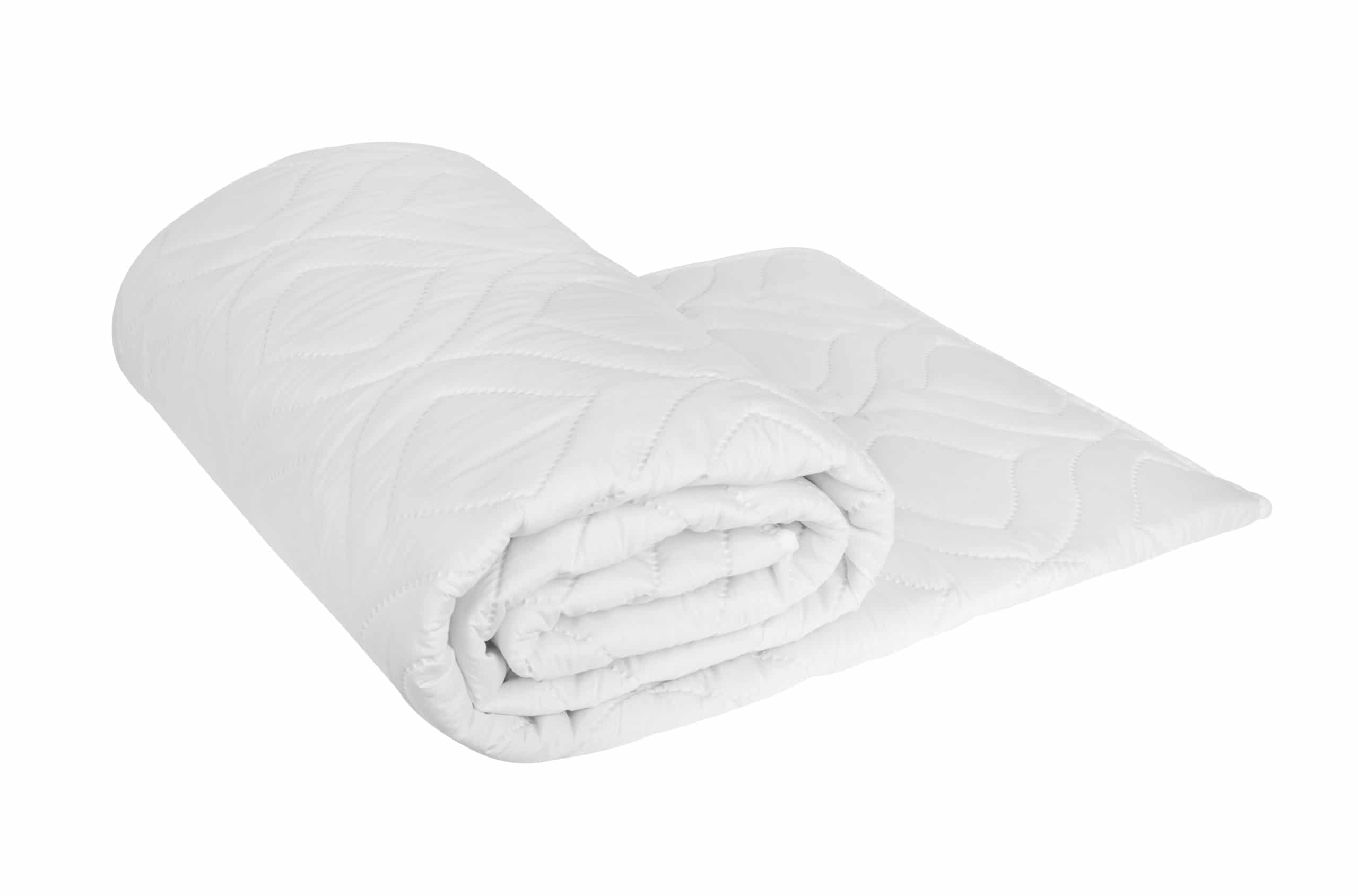 Pilota matlasata Ultrasleep Somnart, 200x220 cm, 250 g/mp, microfibra, matlasare ultrasonica, lavabila la 90°, alb