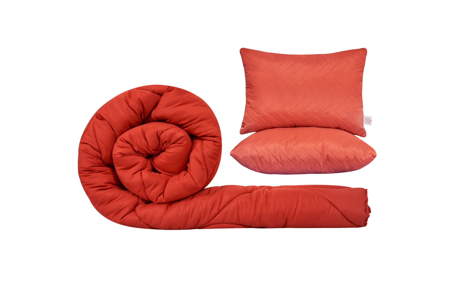 Set SomnART gama Coral, Pilota 200x220 cm si 2 perne 50x70 cm Rosu Set SomnART gama Coral, Pilota 200x220 cm si 2 perne 50x70 cm Rosu